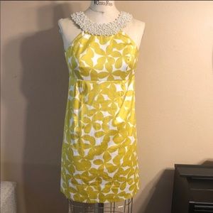 Retro Vintage Style Beaded Halter Dress